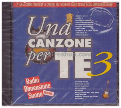 Una Canzone per Te vol.3 - CD Audio