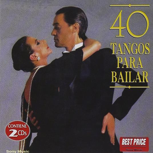 40 Tangos Para Bailar 1 (2 CD) - CD Audio