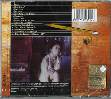 The Miseducation of Lauryn Hill - CD Audio di Lauryn Hill - 2