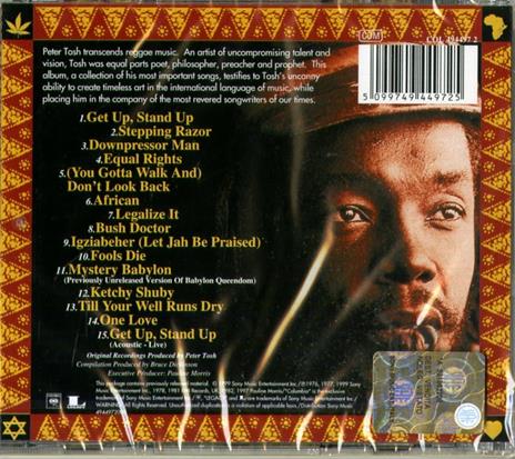 The Best of Peter Tosh - CD Audio di Peter Tosh - 2
