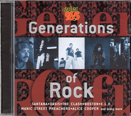 Generations Of Rock - CD Audio
