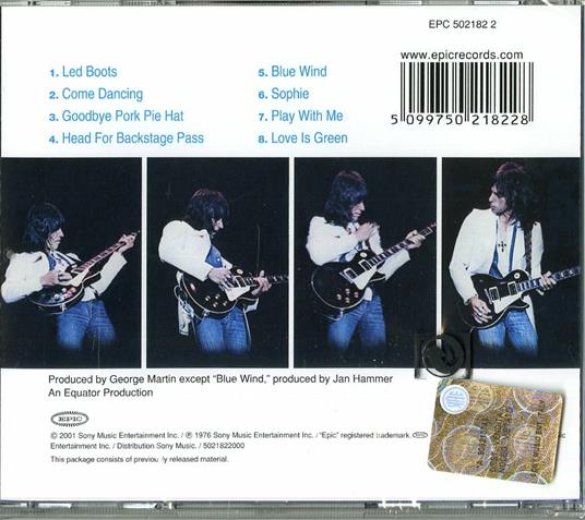 Wired (Remastered) - CD Audio di Jeff Beck - 2
