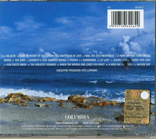 A New Day Has Come - CD Audio di Céline Dion - 2