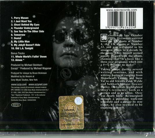 Ozzmosis - CD Audio di Ozzy Osbourne - 2