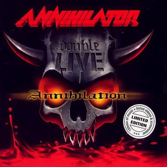 Double Live Annihilation - CD Audio di Annihilator