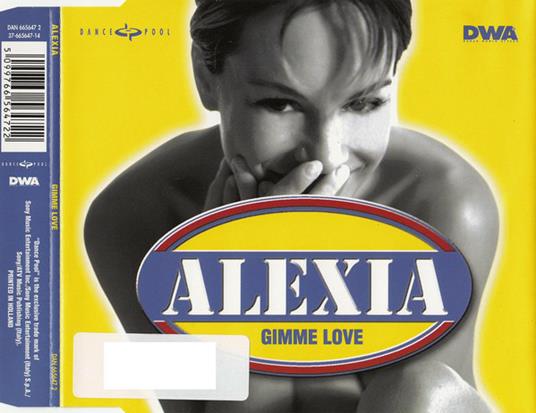 Gimme Love - CD Audio Singolo di Alexia