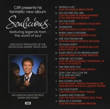 Soulicious - CD Audio di Cliff Richard - 2