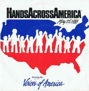 Voices Of America: Hands Across America - Vinile 7''