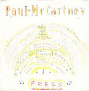 Press - Vinile 7'' di Paul McCartney