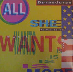 All She Wants Is Us Master Mix - Vinile 10'' di Duran Duran