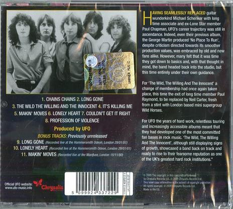 The Wild, the Willing and the Innocent (Remastered) - CD Audio di UFO - 2