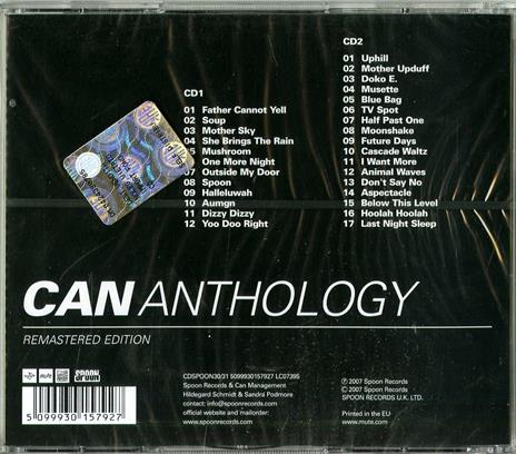 Anthology - CD Audio di Can - 2