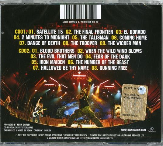 En Vivo! - CD Audio di Iron Maiden - 2