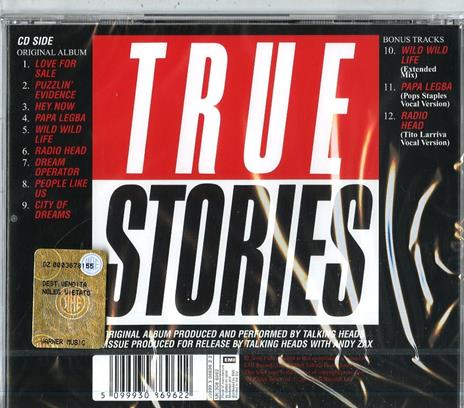 True Stories - CD Audio di Talking Heads - 2