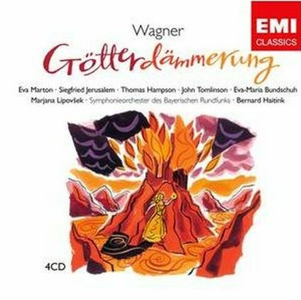 Il crepuscolo degli dèi (Götterdämmerung) - CD Audio di Richard Wagner,Bernard Haitink,Thomas Hampson,Eva Marton,Siegfried Jerusalem