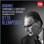 Sinfonie - Ein Deutsches Requiem - CD Audio di Johannes Brahms,Otto Klemperer,Philharmonia Orchestra