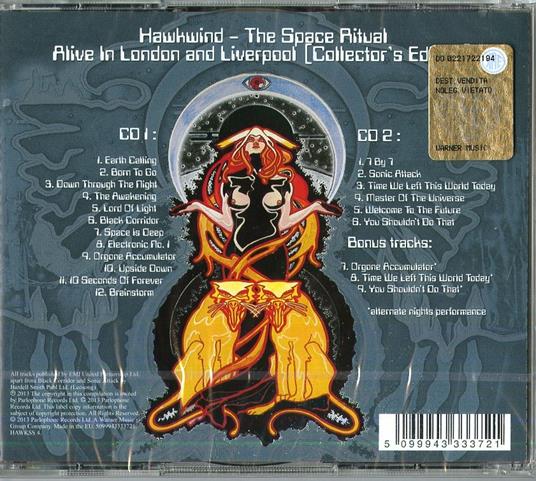 Space Ritual (40th Anniversary Remastered Edition) - CD Audio di Hawkwind - 2