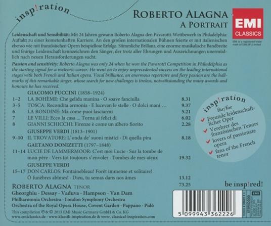 A Portrait - CD Audio di Roberto Alagna - 2