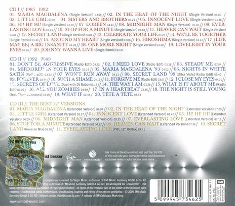 The Platinum Collection - CD Audio di Sandra - 2