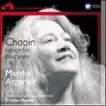 Concerti per pianoforte n.1, n.2 - CD Audio di Frederic Chopin,Martha Argerich,Charles Dutoit,Orchestra Sinfonica di Montreal