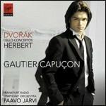 Concerti per violoncello - CD Audio di Antonin Dvorak,Victor Herbert,Gautier Capuçon,Paavo Järvi,Radio Symphony Orchestra Francoforte
