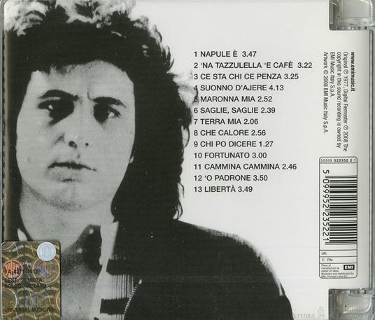 Terra mia (2008 Remastered Edition) - CD Audio di Pino Daniele - 2