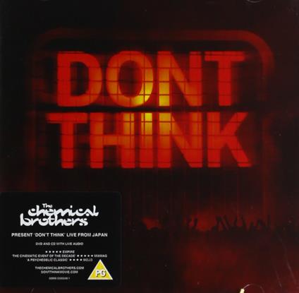 Don't Think - CD Audio + DVD di Chemical Brothers