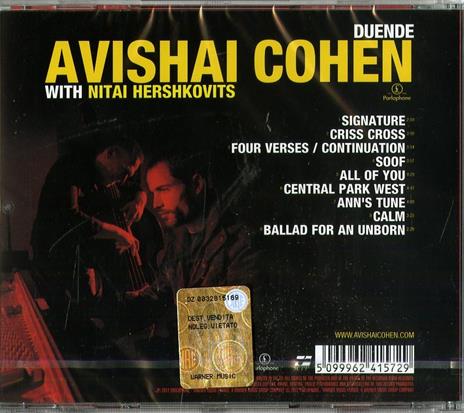 Duende - CD Audio di Avishai Cohen,Nitai Hershkovits - 2