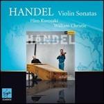Sonate per violino - CD Audio di Georg Friedrich Händel,William Christie,Hiro Kurosaki