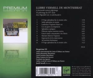 Llibre Vermell de Montserrat - CD Audio di Jordi Savall,Hespèrion XX - 2
