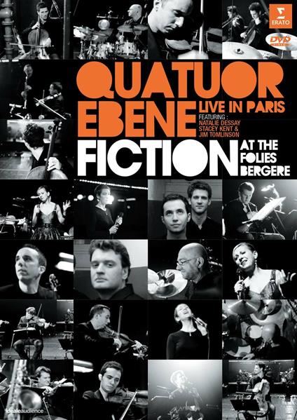 Fiction-Live At Folie Bergere - DVD di Quatuor Ebène
