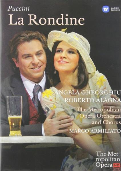 Giacomo Puccini. La rondine (DVD) - DVD di Giacomo Puccini,Angela Gheorghiu,Roberto Alagna