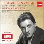 English String Music - CD Audio di Edward Elgar,Ralph Vaughan Williams,Frederick Delius,Sir John Barbirolli