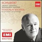 Quintetto La trota - Fantasia Wanderer - CD Audio di Franz Schubert,Sviatoslav Richter,Borodin String Quartet