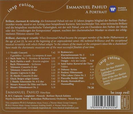 A Portrait - CD Audio di Emmanuel Pahud - 2