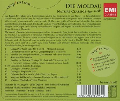 Die Moldau. Nature - CD Audio di Bedrich Smetana - 2