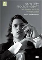 David Fray. Records Mozart. Piano Concertos Nos. 22, 25 (DVD)