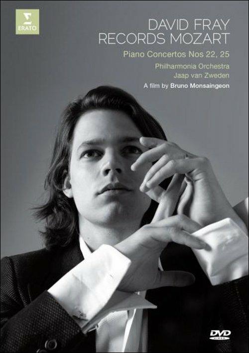 David Fray. Records Mozart. Piano Concertos Nos. 22, 25 (DVD) - DVD di Wolfgang Amadeus Mozart,London Philharmonic Orchestra,Jaap van Zweden,David Fray