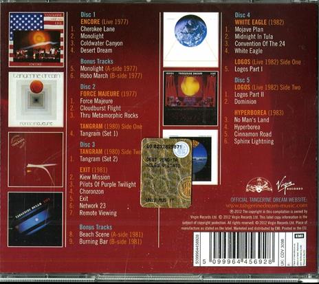 The Virgin Years 1977-1983 - CD Audio di Tangerine Dream - 2