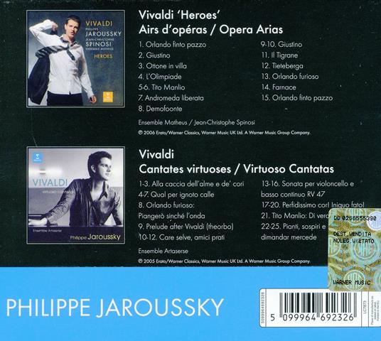 Vivaldi - CD Audio di Philippe Jaroussky - 2