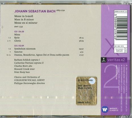 Messa in Si minore - CD Audio di Johann Sebastian Bach - 2