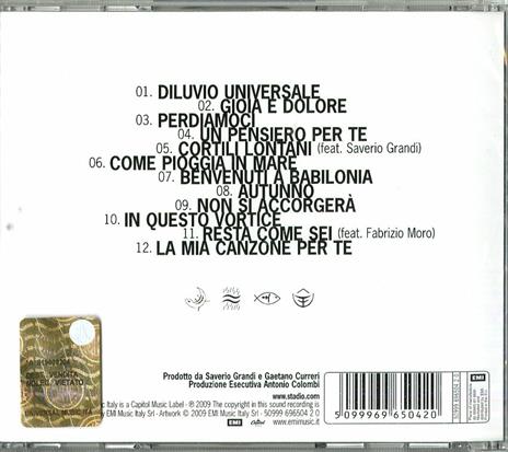 Diluvio universale - CD Audio di Stadio - 2