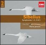 Sinfonie n.1, n.2, n.3, n.5 - CD Audio di Jean Sibelius,Mariss Jansons,Oslo Philharmonic Orchestra