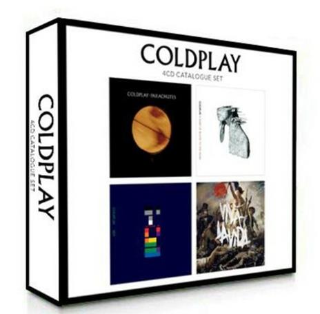 4 CD Catalogue Set - CD Audio di Coldplay