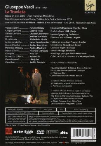 Giuseppe Verdi. La Traviata (DVD) - DVD di Giuseppe Verdi,Natalie Dessay,Charles Castronovo,London Symphony Orchestra,Louis Langrée,Estonian Philharmonic Chamber Choir - 2