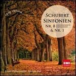 Sinfonie n.1, n.8 - CD Audio di Franz Schubert,Riccardo Muti,Wiener Philharmoniker