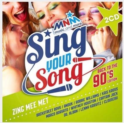 Mnm Sing Your Song Back to the 90's - CD Audio