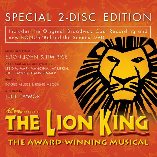 The Lion King. The Musical (Colonna sonora) - CD Audio