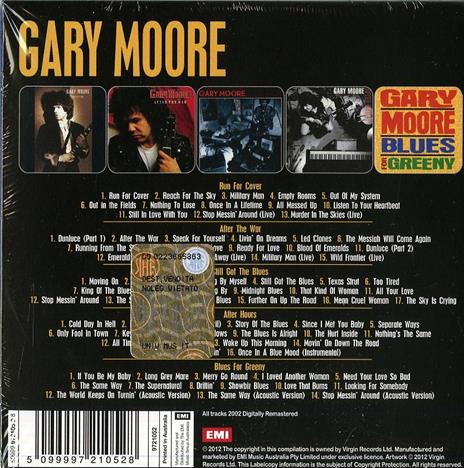 5 Album Set - CD Audio di Gary Moore - 2