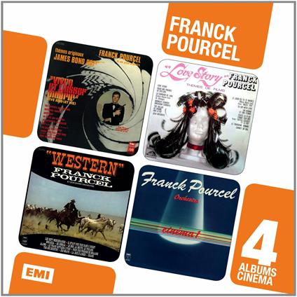 Coffret 4 Cd Cinema - CD Audio di Franck Pourcel